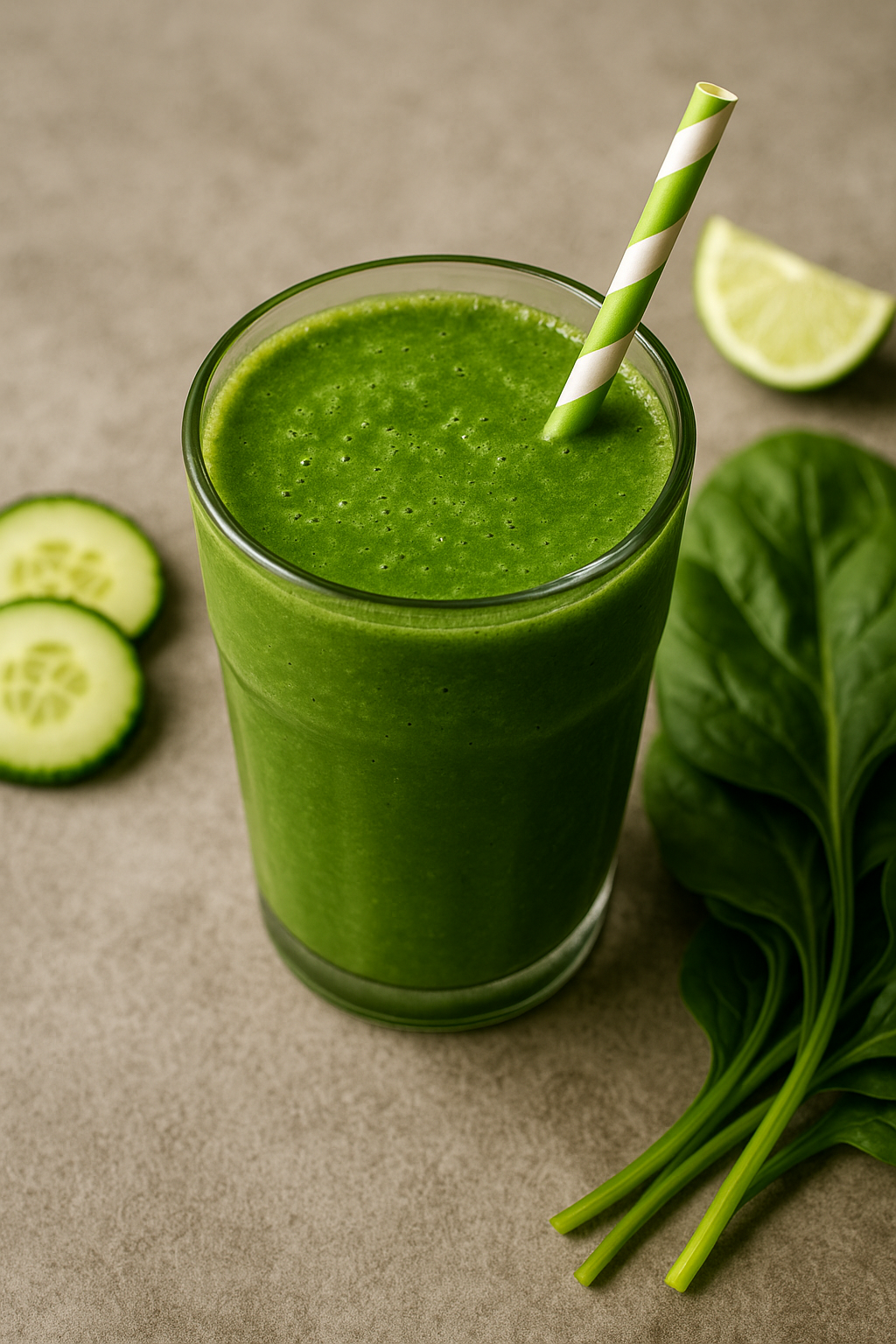 Green Detox Smoothie mit Essence of Sun