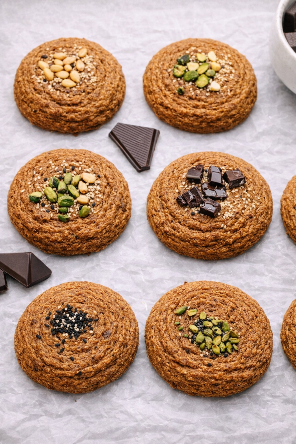 Soft Nourish Cookies mit Goldene Chlorella
