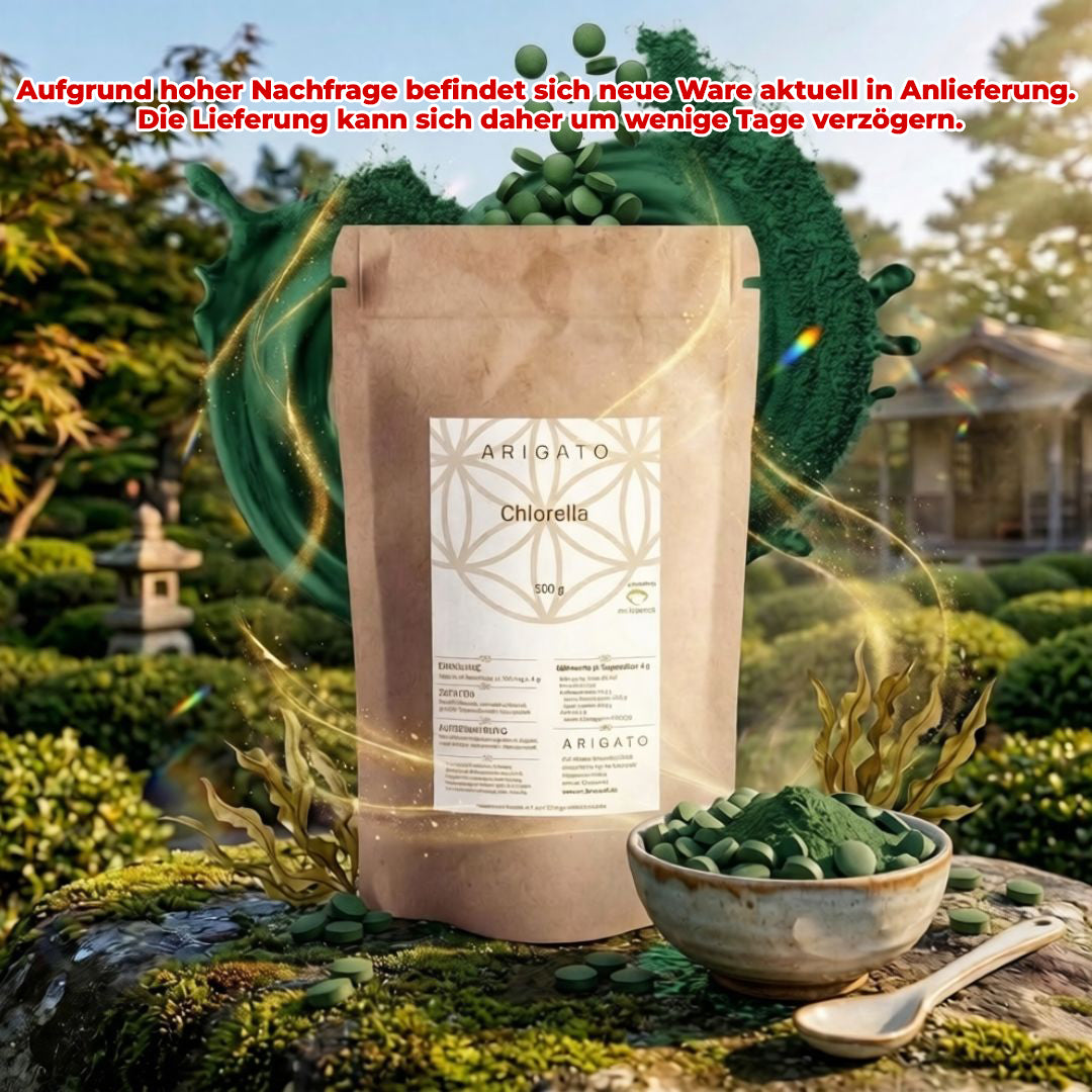 Premium Chlorella – Laborgeprüfte Reinheit