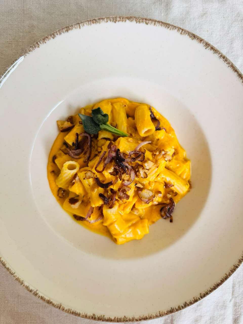 Golden Pumpkin Pasta