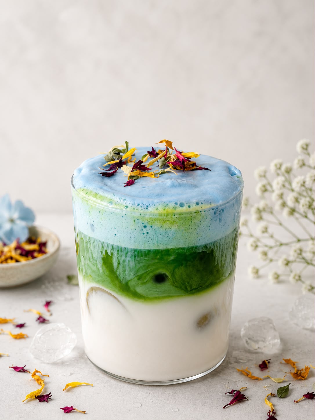 Blue Spirulina Cold Foam Matcha