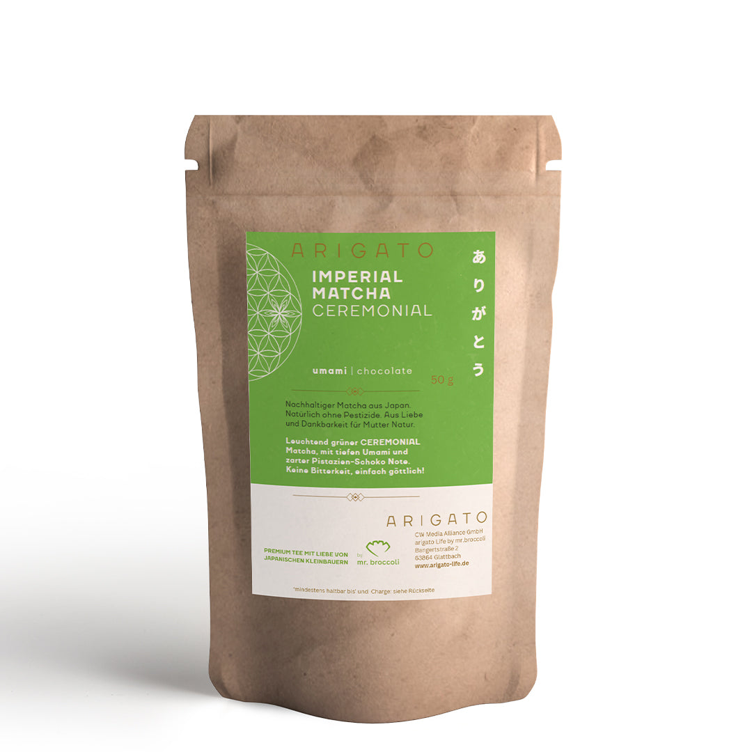 Ceremonial Signature Matcha, Super Premium aus Mori-Town Japan