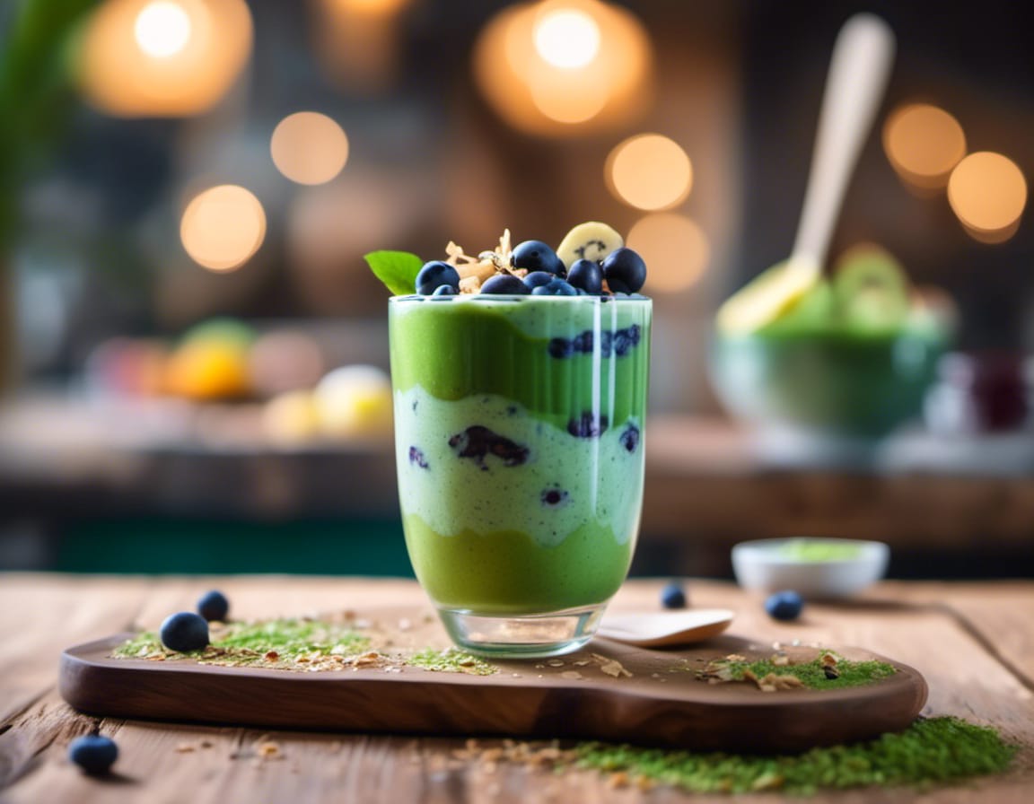 Matcha Latte Zubereitung