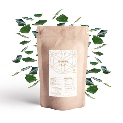 Rohkost Spirulina Flakes - Leckere Chips aus 🇩🇪 (ohne Pestizide)